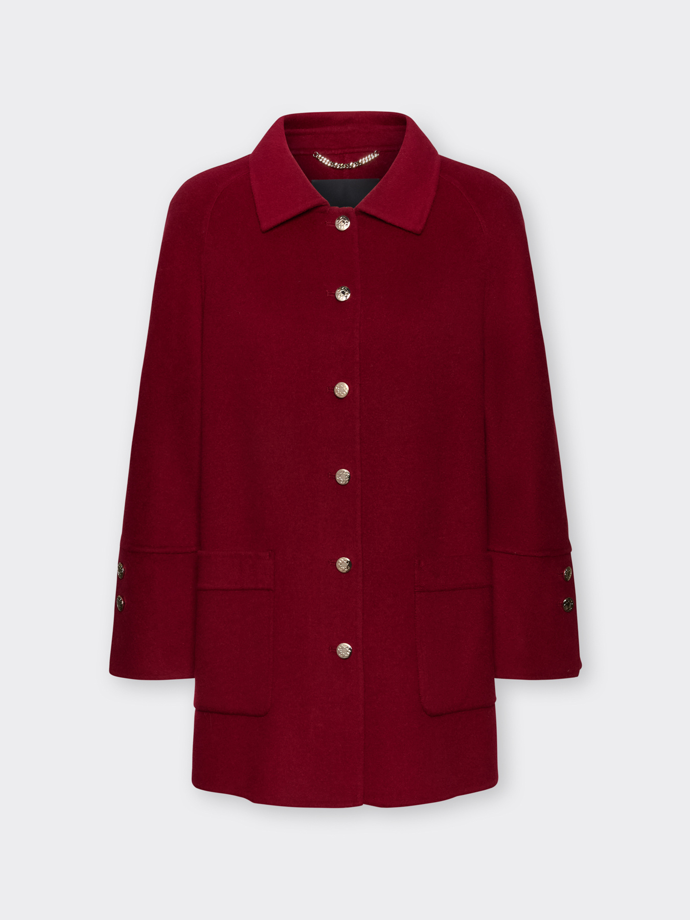 Cappotto misto lana double image number 4