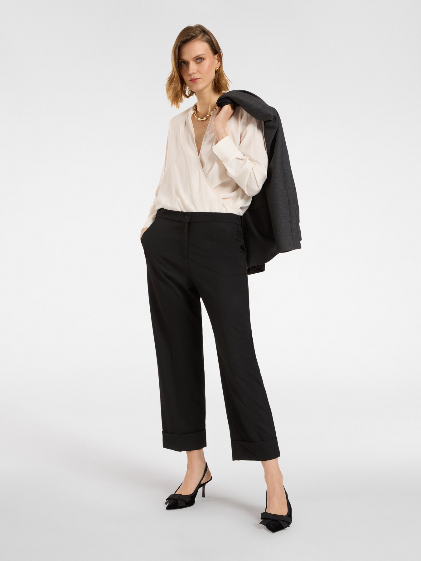 Blusa com babados image number 2