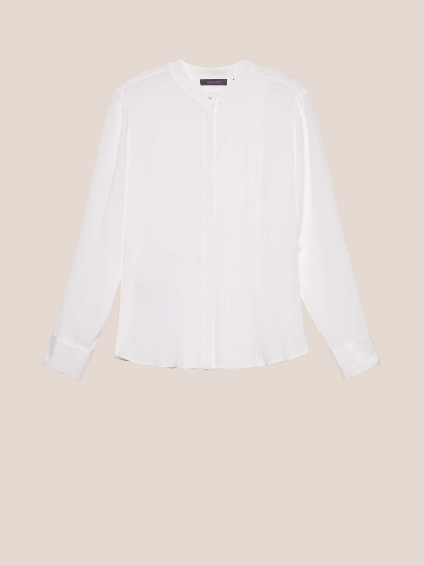 Camicia con piccole pieghe image number 4