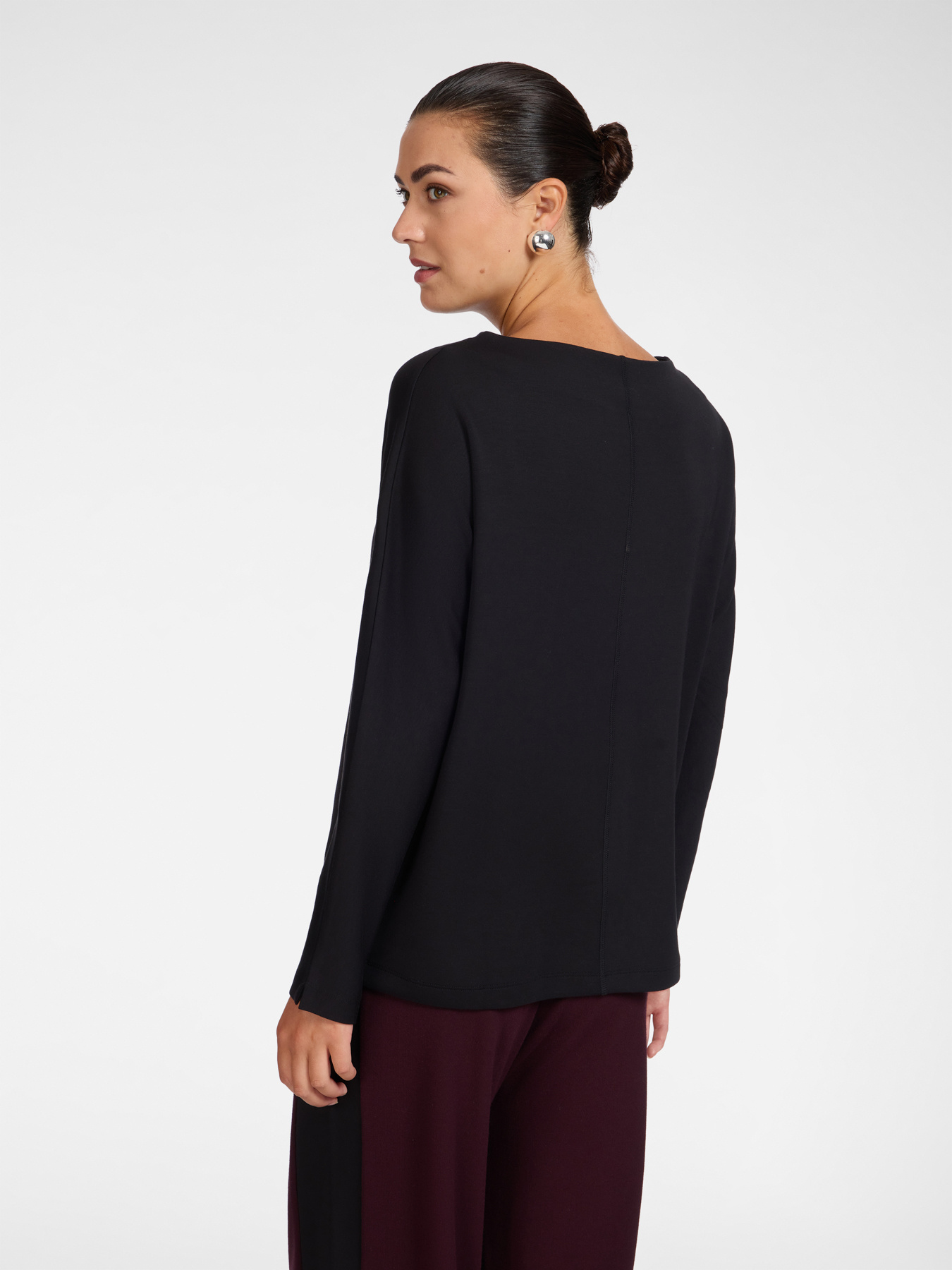 Sweatshirt aus Modal-Mix image number 1