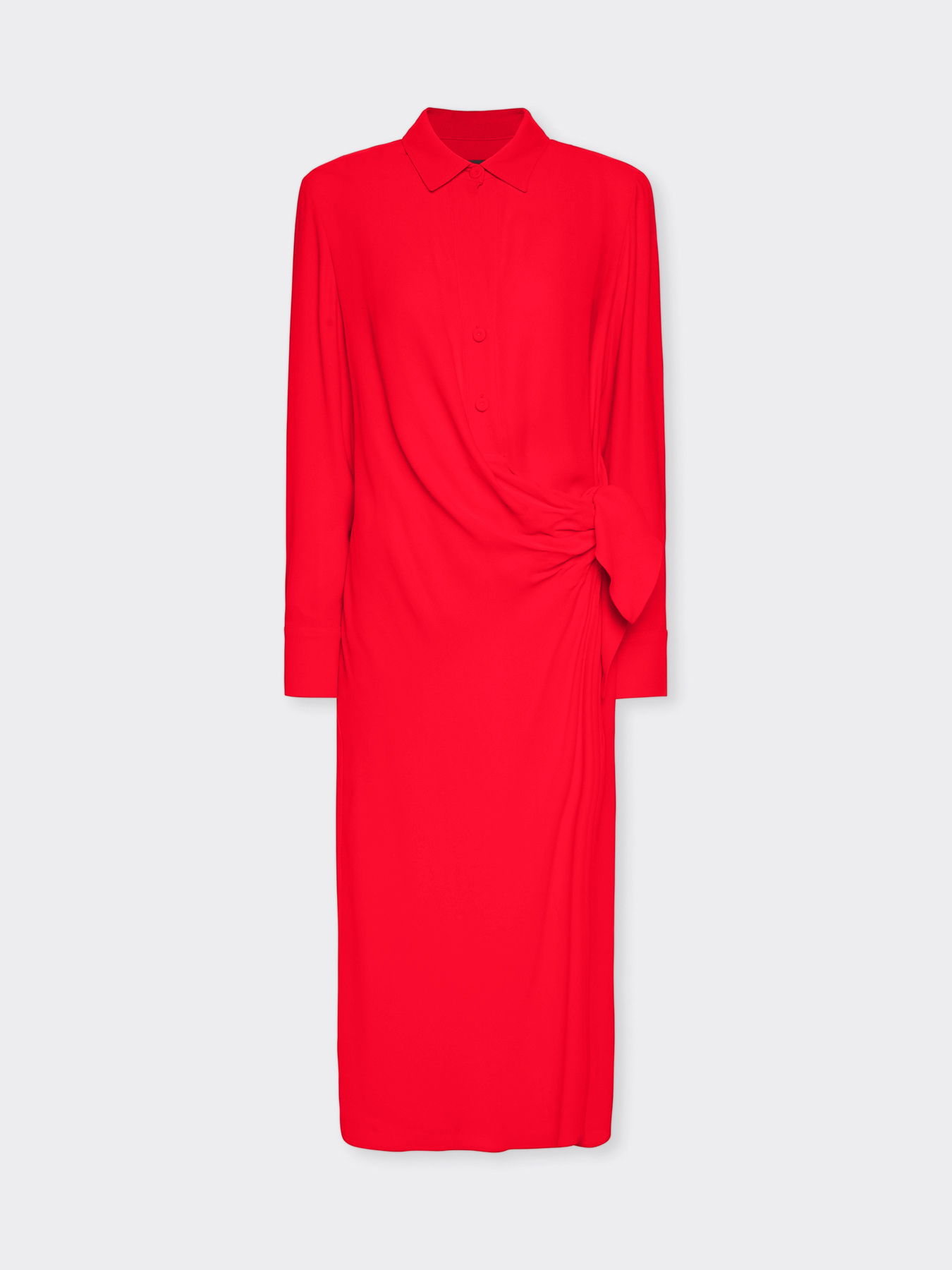 Georgette wrap dress