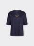 T-shirt en coton avec application libellule image number 4