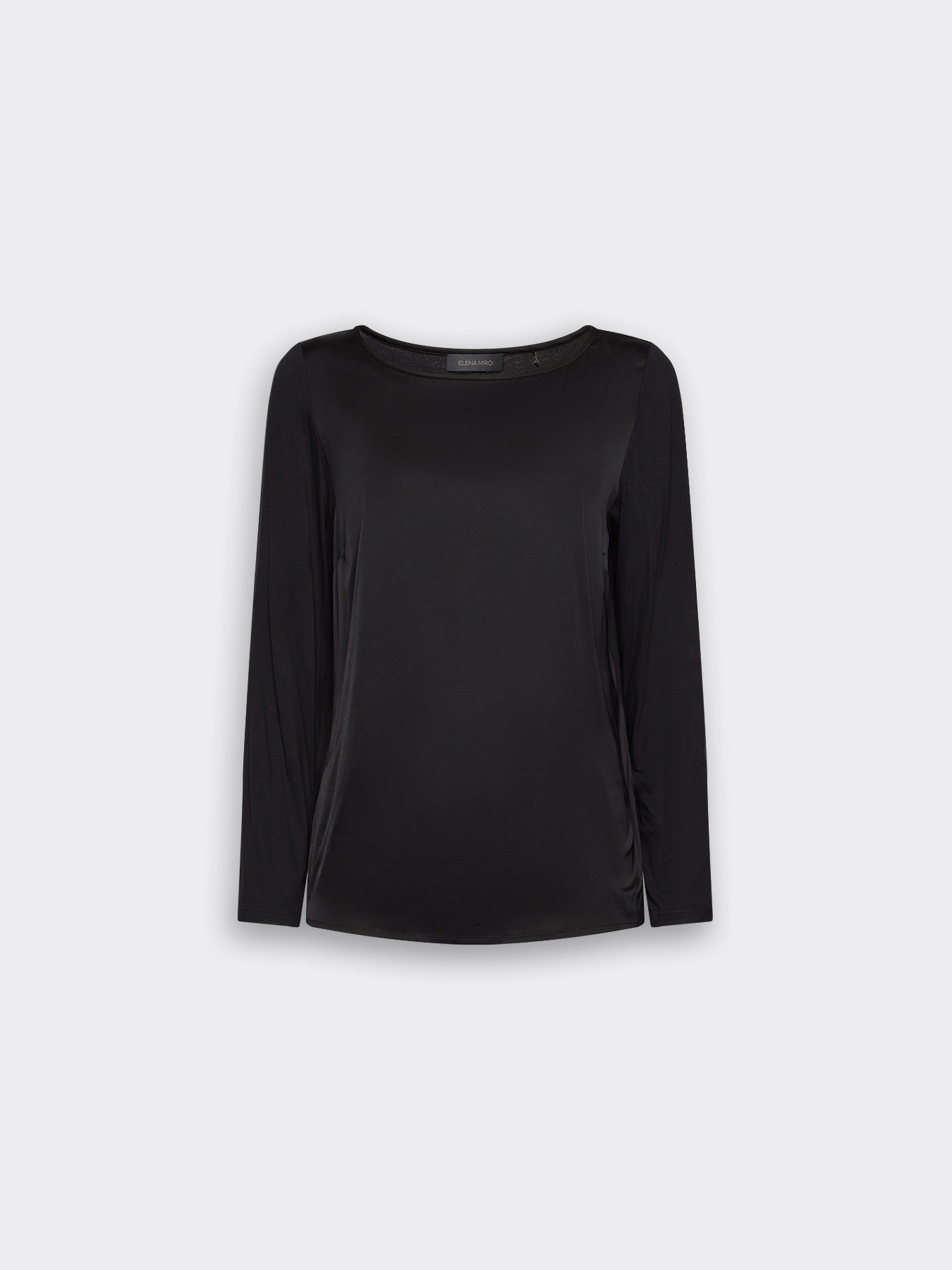 Zweifarbiges T-Shirt aus Viskose image number 0