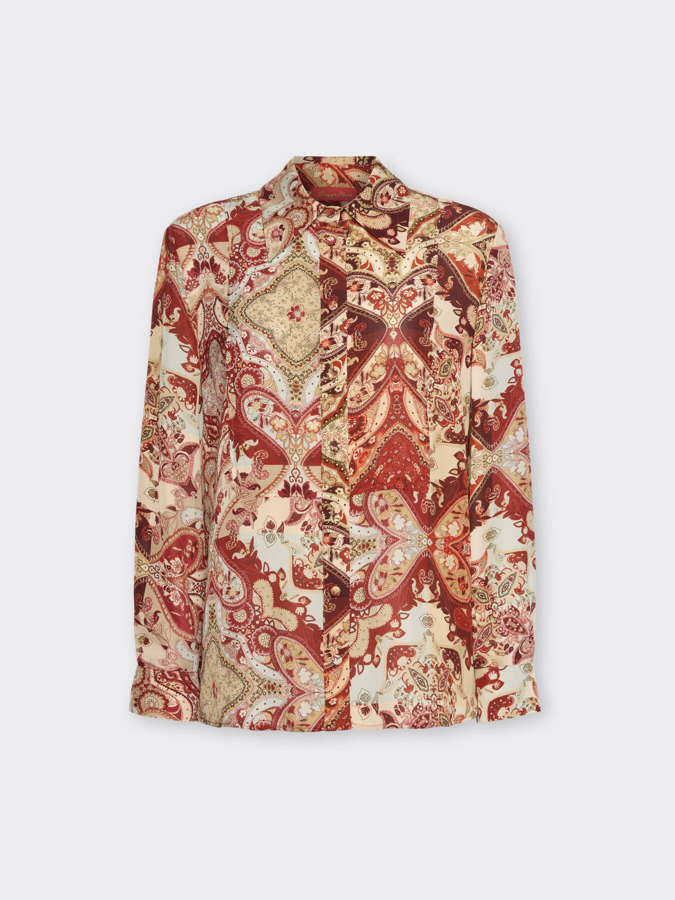 Camicia in viscosa stampata image number 4