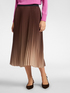 Pleated gradient skirt image number 2