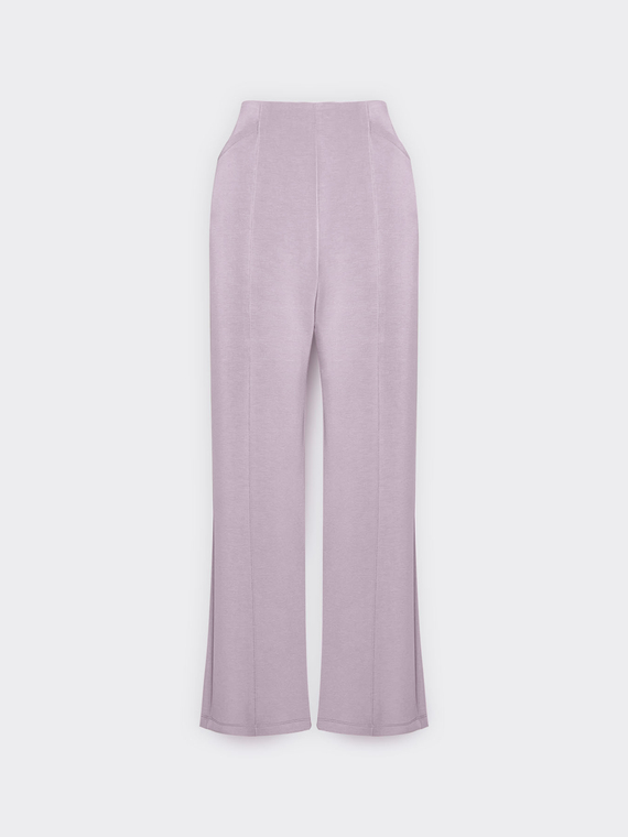 Pantalon palazzo en scuba