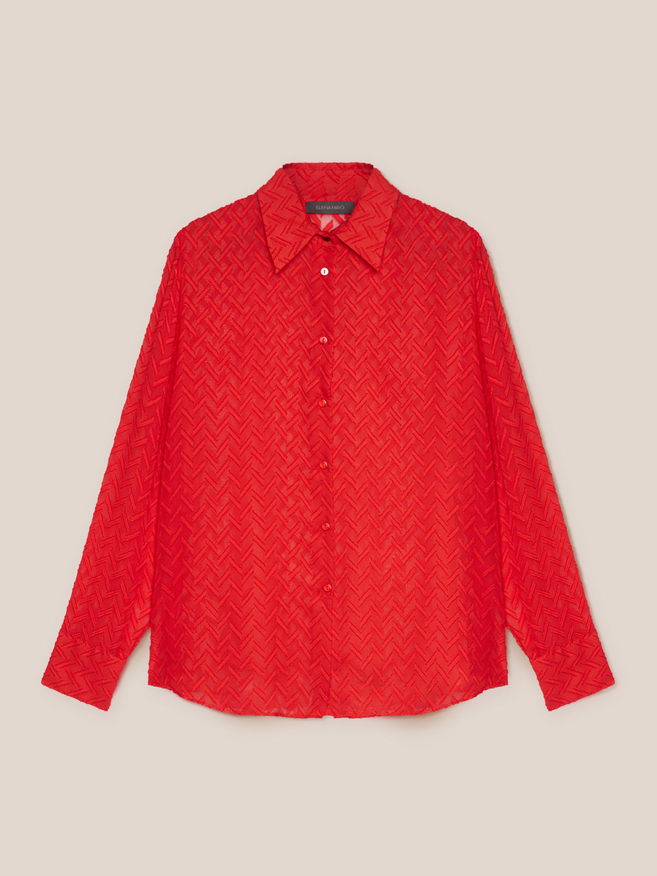 Camicia in fil coup&eacute; image number 3