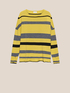 Striped wool and cashmere sweater image number 4