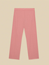 Cropped trousers in flowing fabric image number 4
