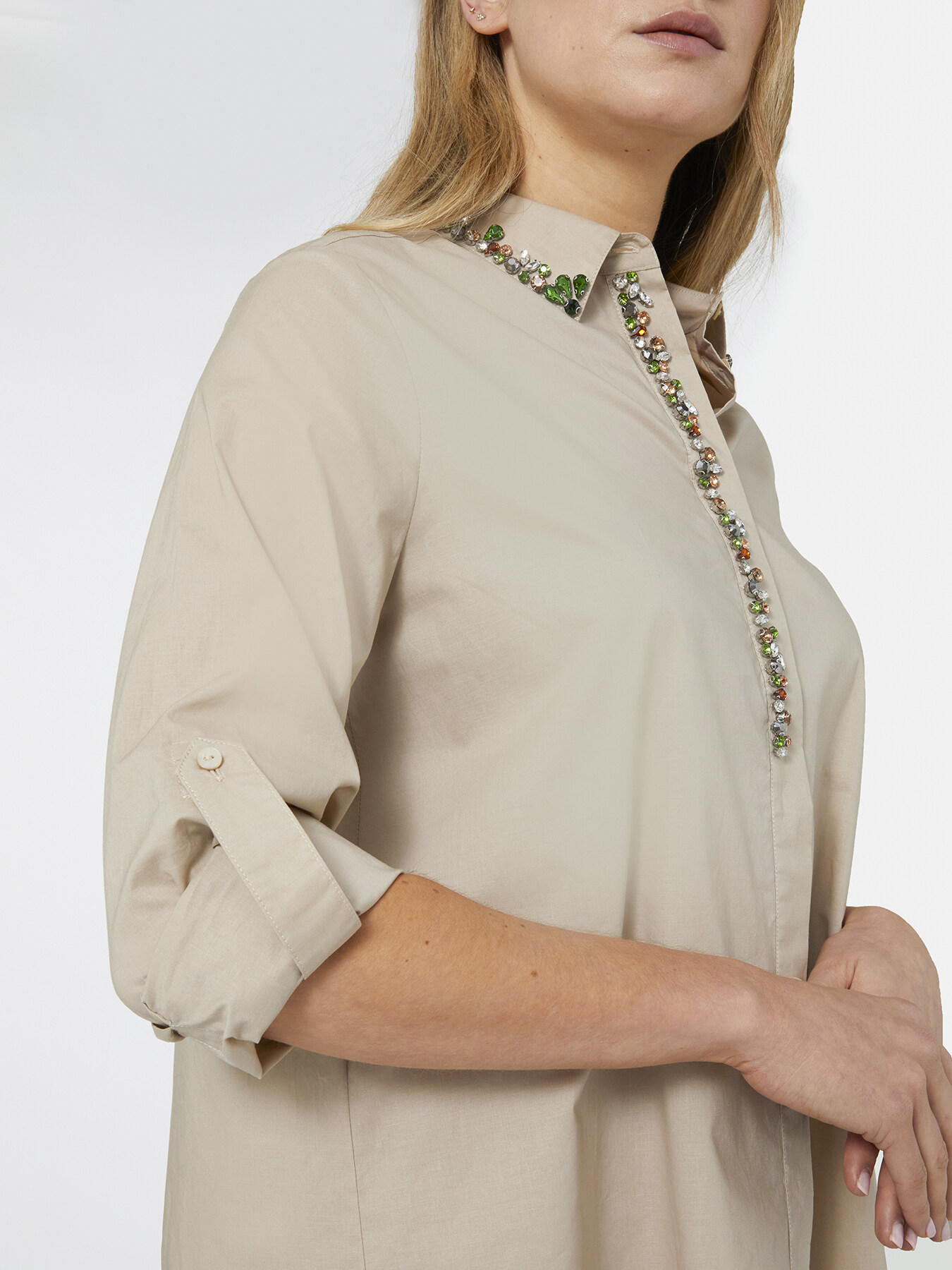 Camisa con bordado image number 5