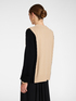 Pure wool sweater with cable knit image number 1