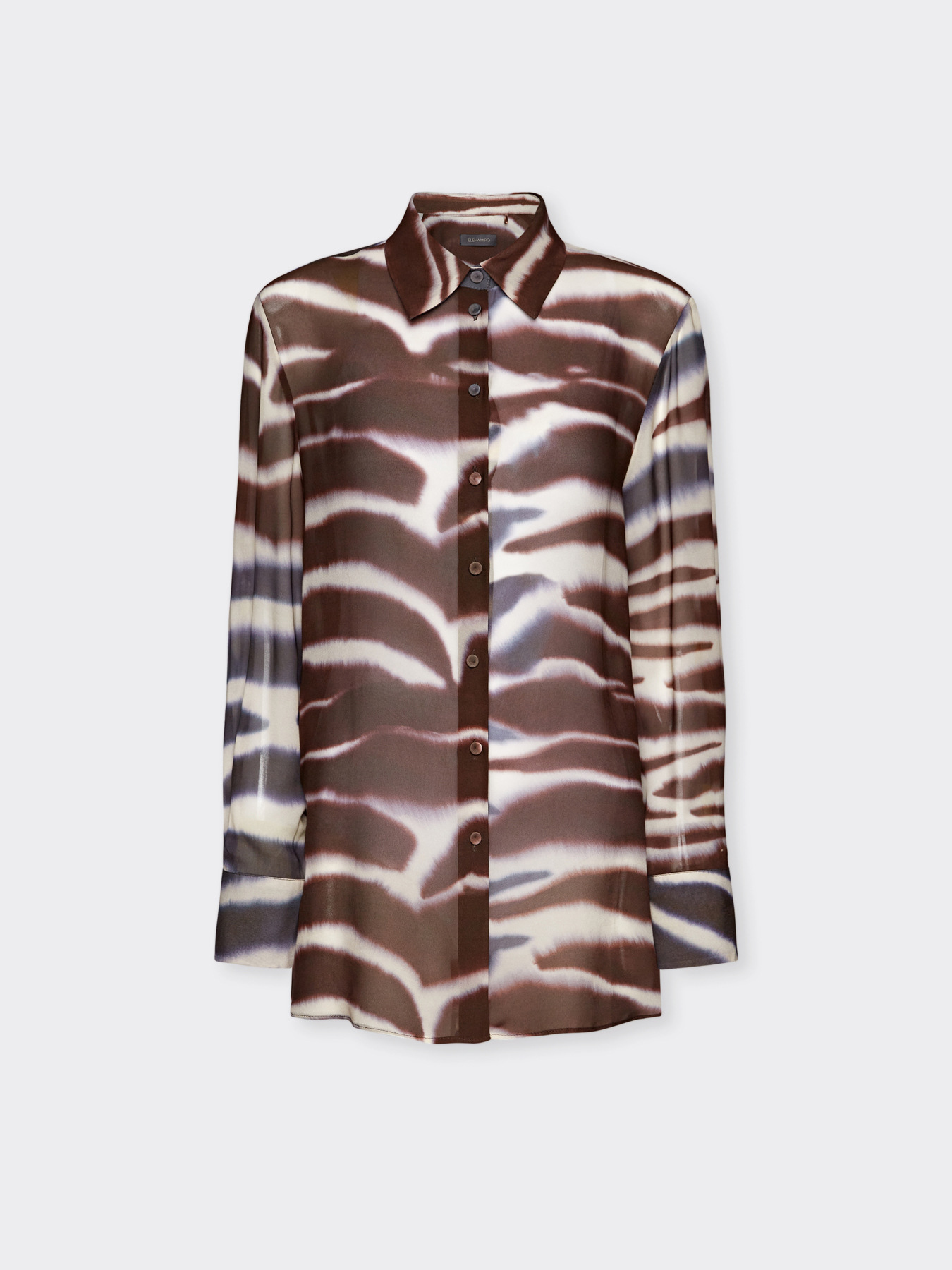 Camicia stampata animalier
