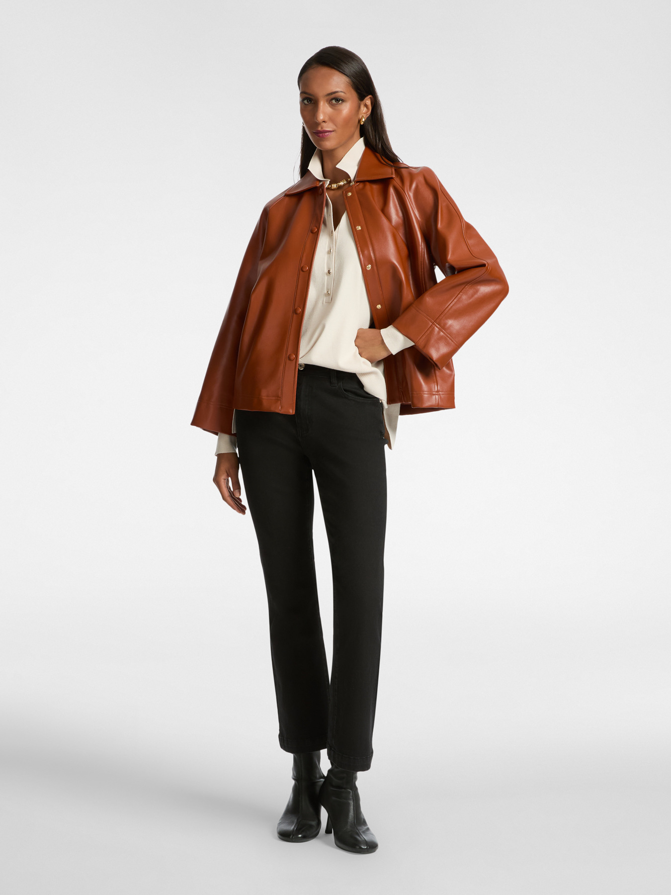 Jean 5 poches, coupe kick flare, "Florence" image number 0