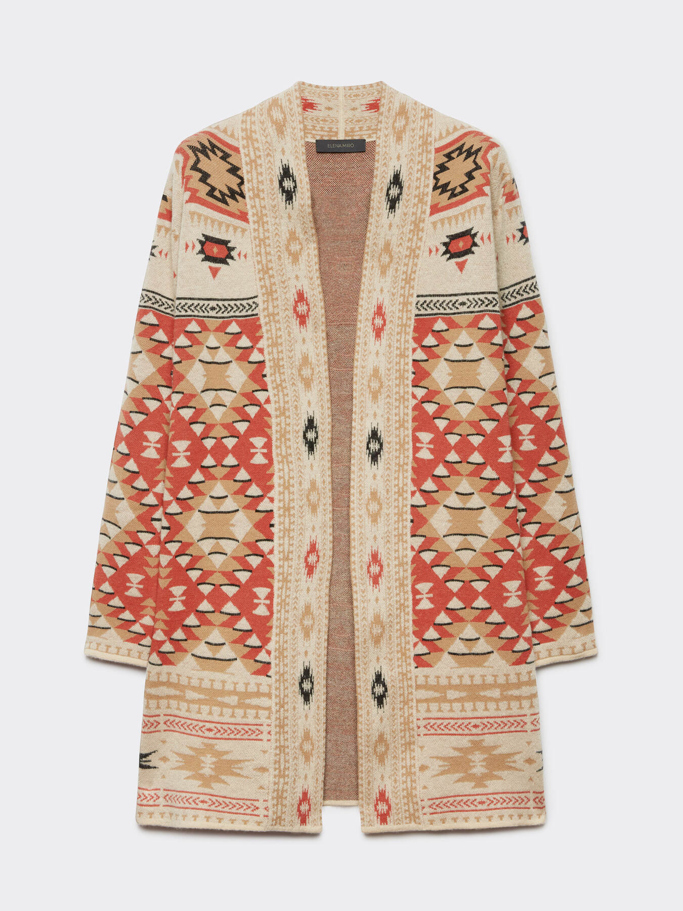 Cardigan mit Ethno-Motiven image number 4