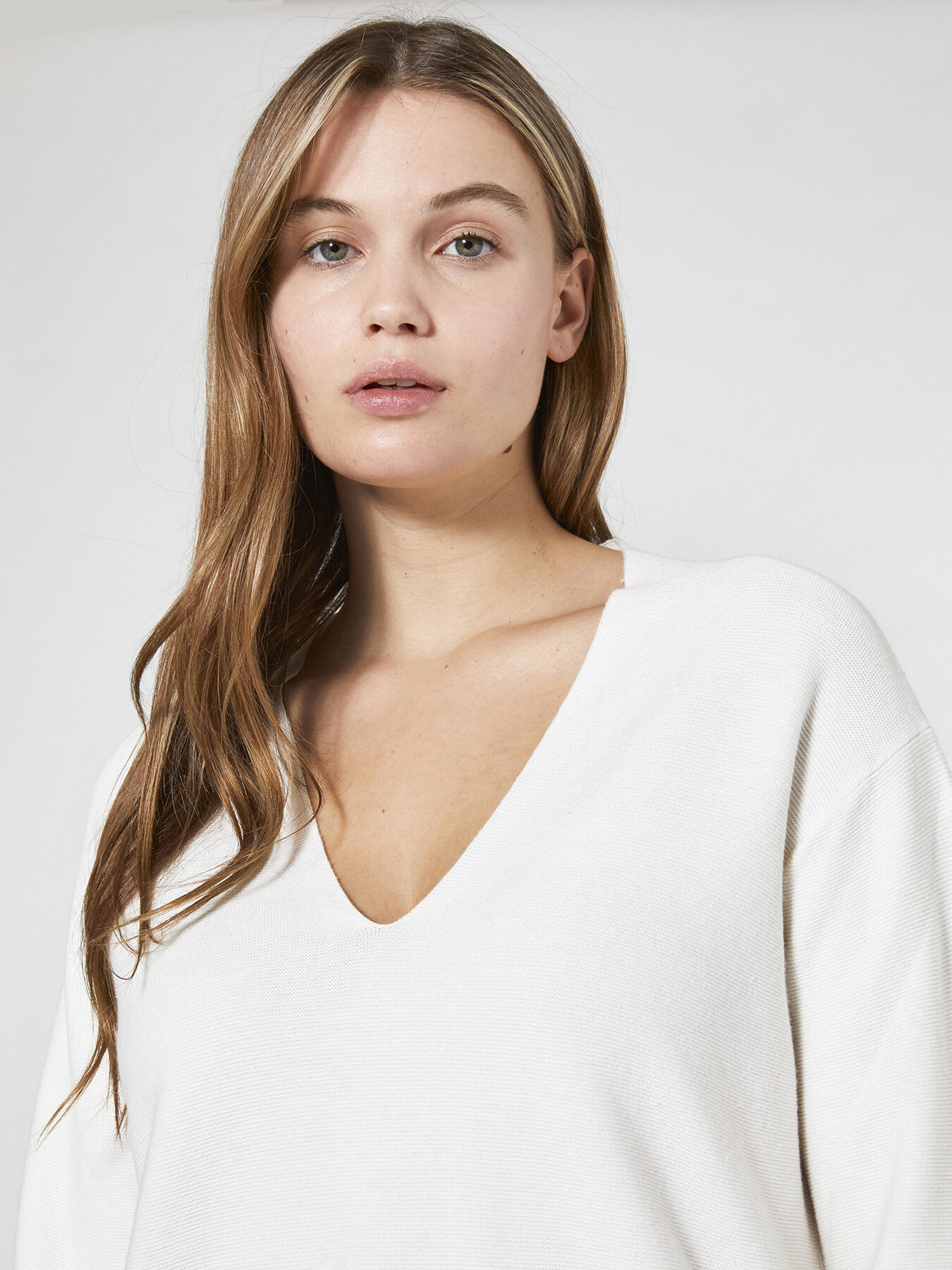 Maglia in cotone, viscosa e seta image number 3