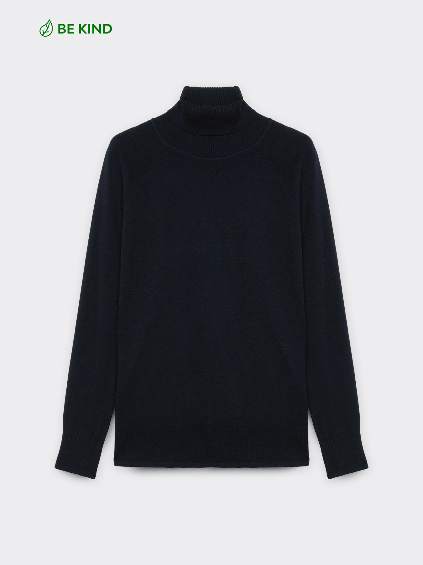 LENZING™ ECOVERO™ viscose turtleneck sweater