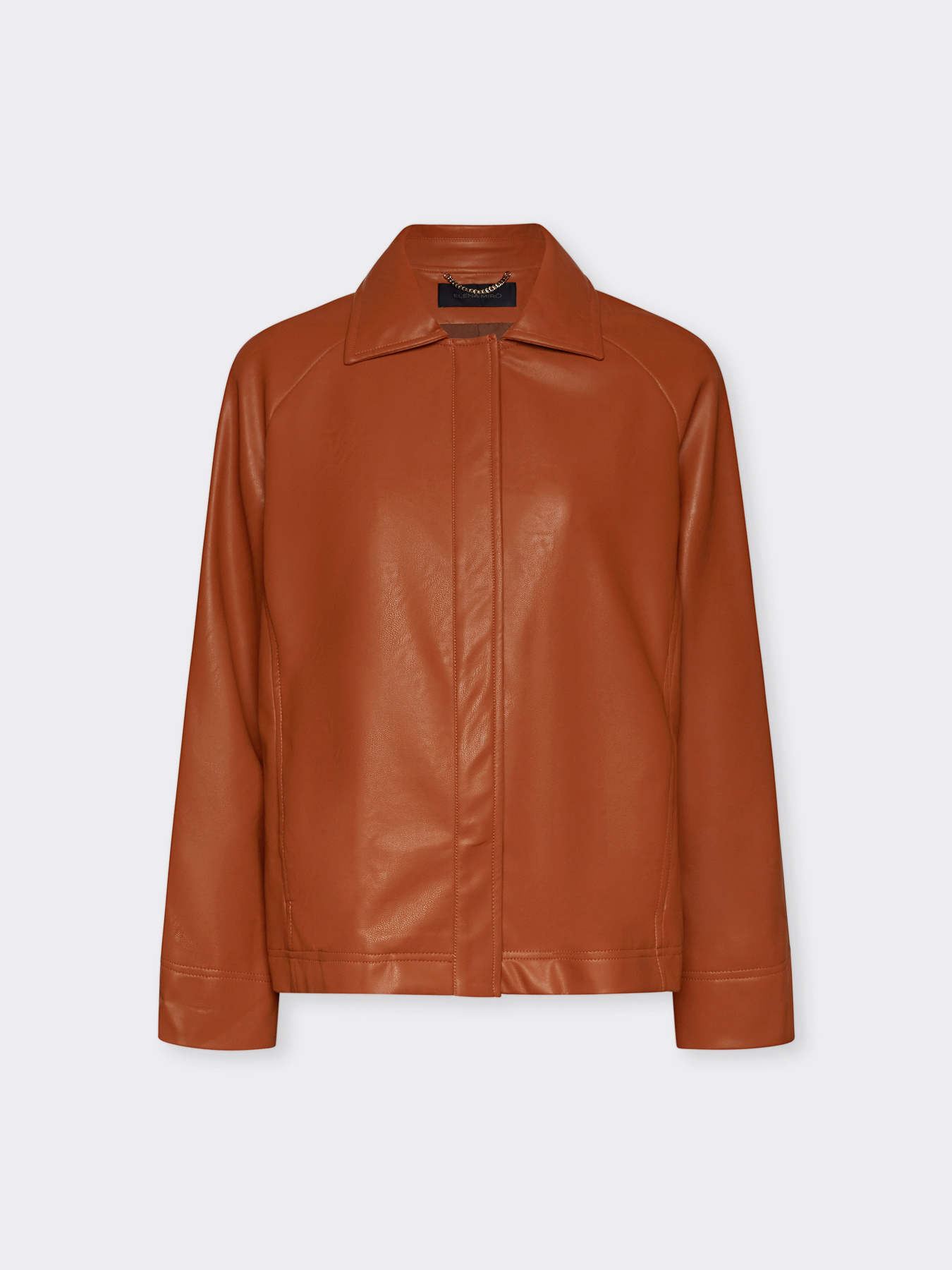 Jacke aus beschichtetem Gewebe