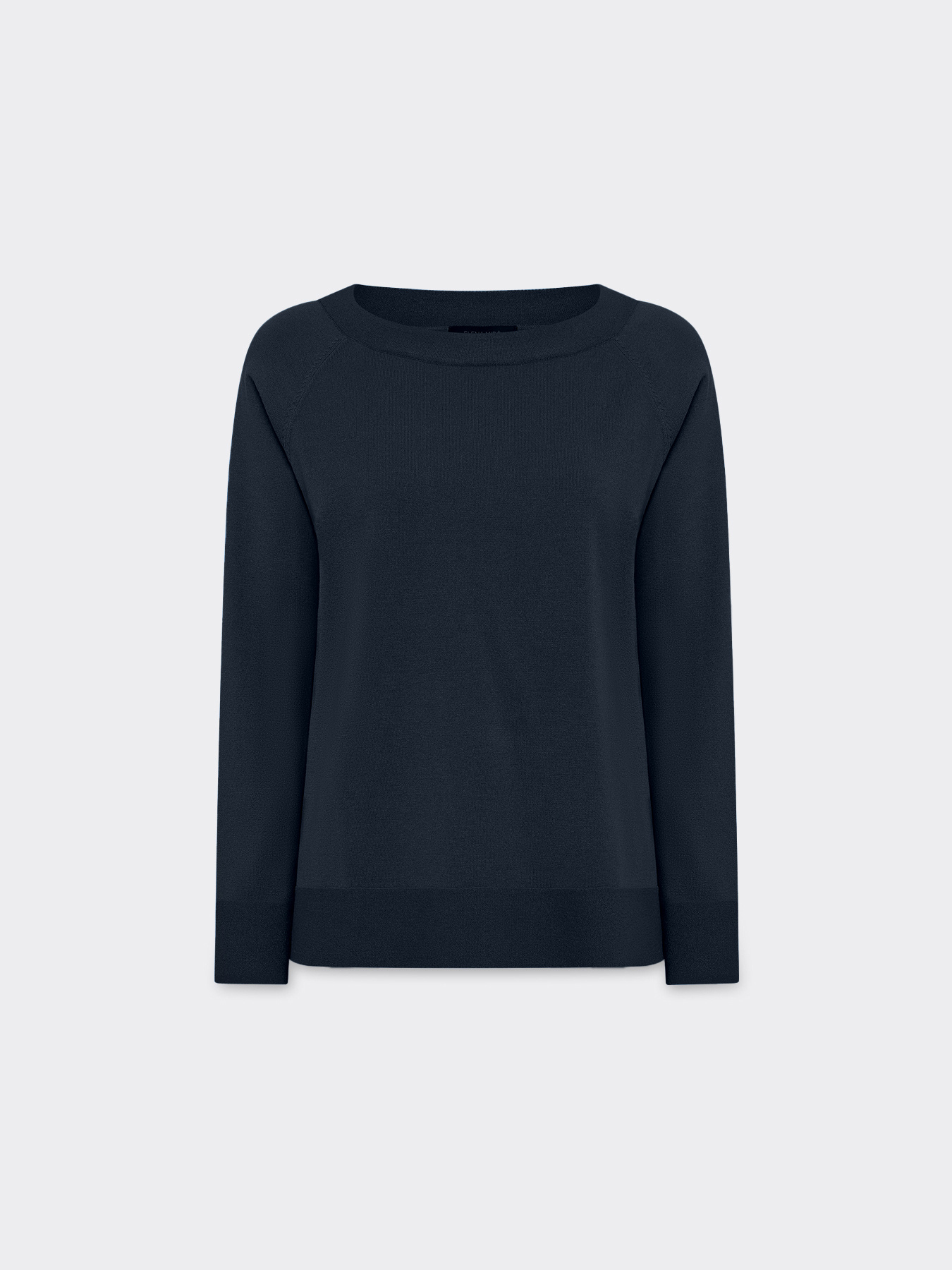 Maglia basic con scollo a barchetta image number 4