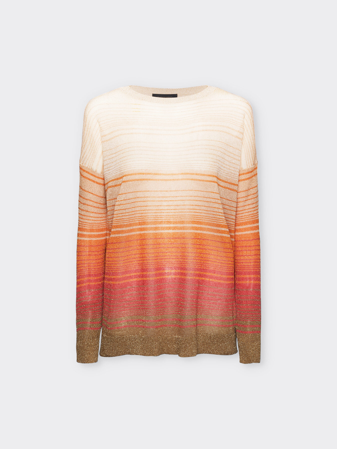 Pullover mit nuancierten Streifen image number 4