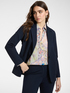 Single-breasted blazer in Milano stitch image number 0