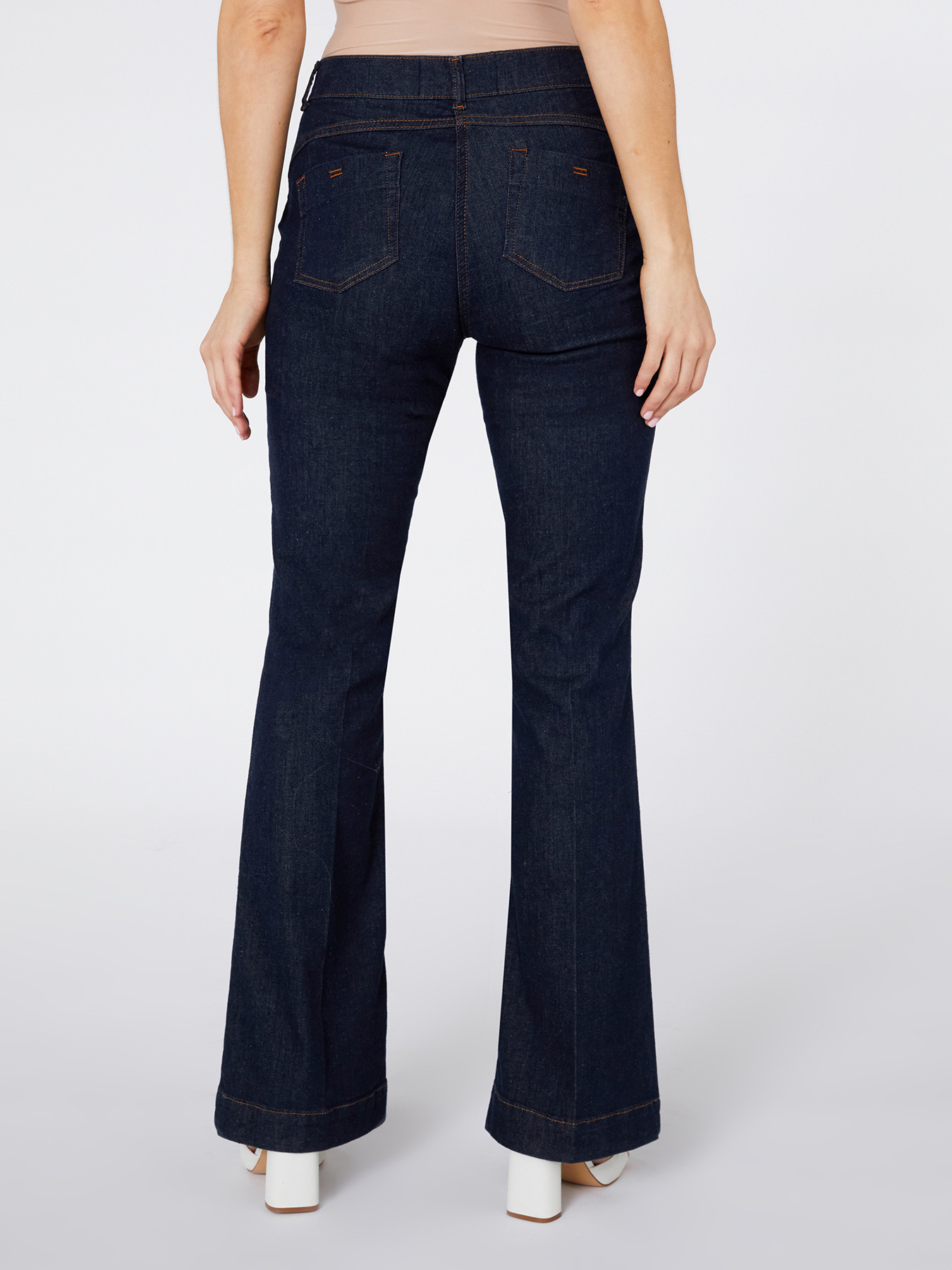 Five-pocket flared jeans image number 1