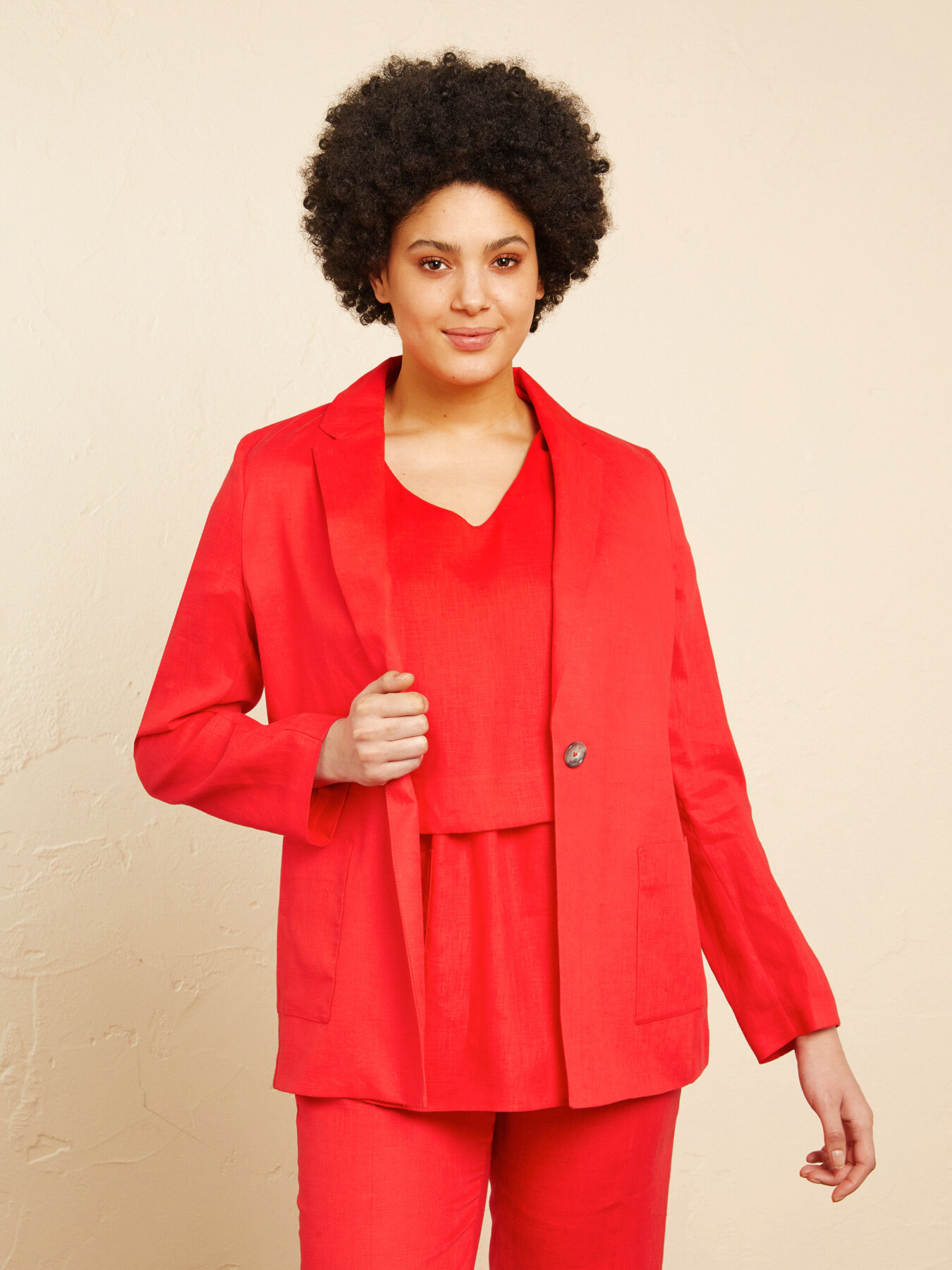 Pure linen jacket image number 2