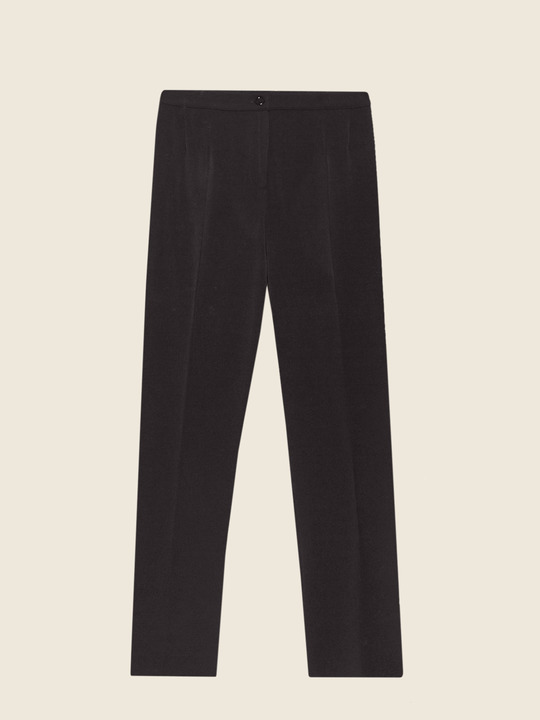 Elenamiro&nbsp;: Pantalon droit Noir_1