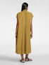 Long dress in lyocell and linen image number 1