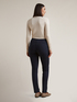 Pantaloni skinny in punto milano image number 1