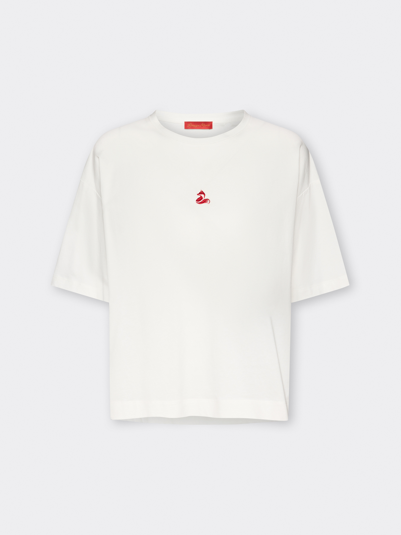 Camiseta de algod&atilde;o com bordado image number 4