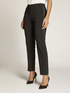 FAILLE STRETCH TUXEDO-STYLE TROUSERS image number 3