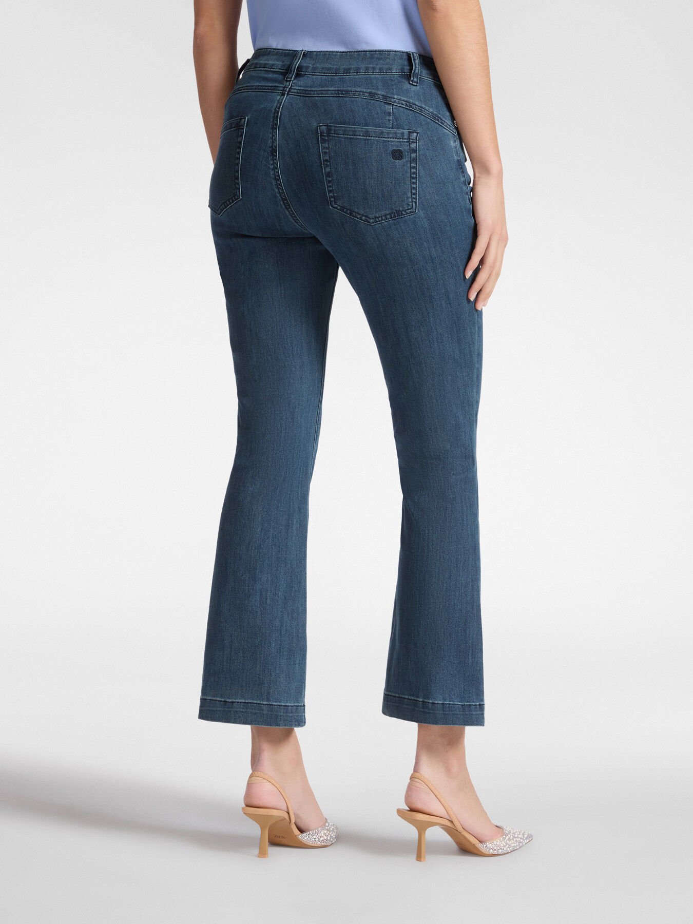 Jeans 5 tasche kick flare, "Florence" image number 1
