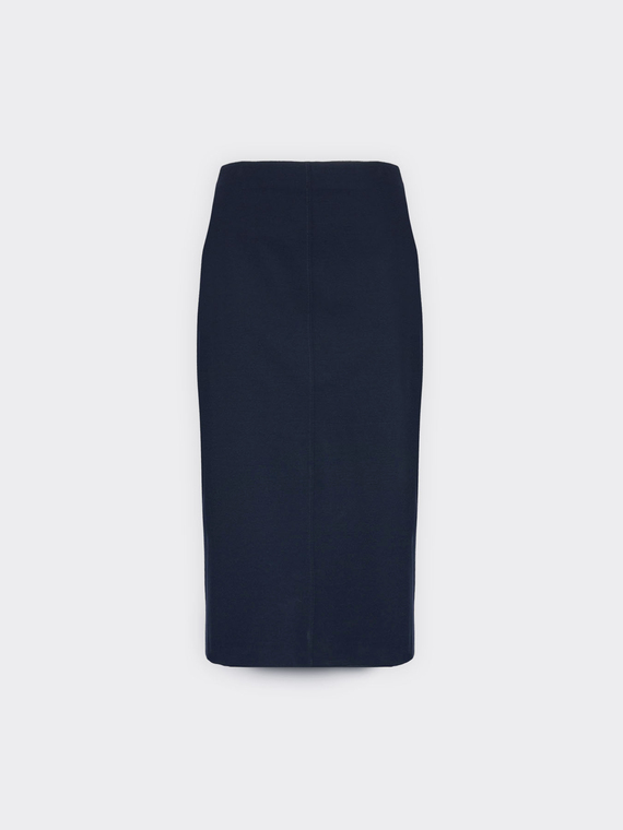 Pencil skirt in Milano stitch
