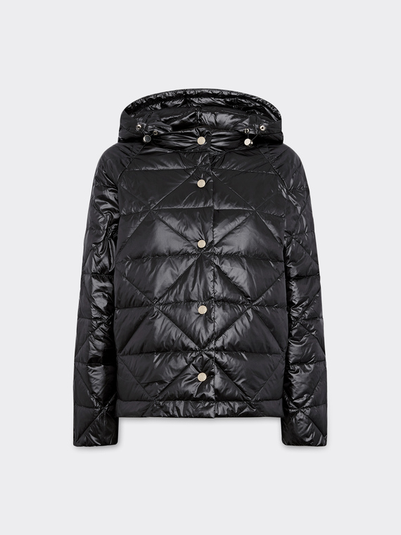 Lightweight quilted down jacket