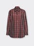 Camicia in taffetas check image number 4