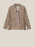 Bluse mit geometrischem Druck image number 4