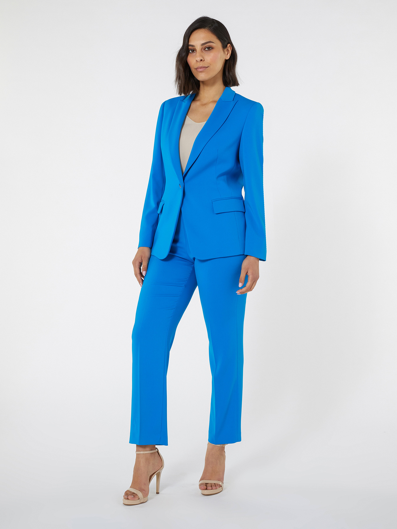 Flowing stretch cady jacket image number 0