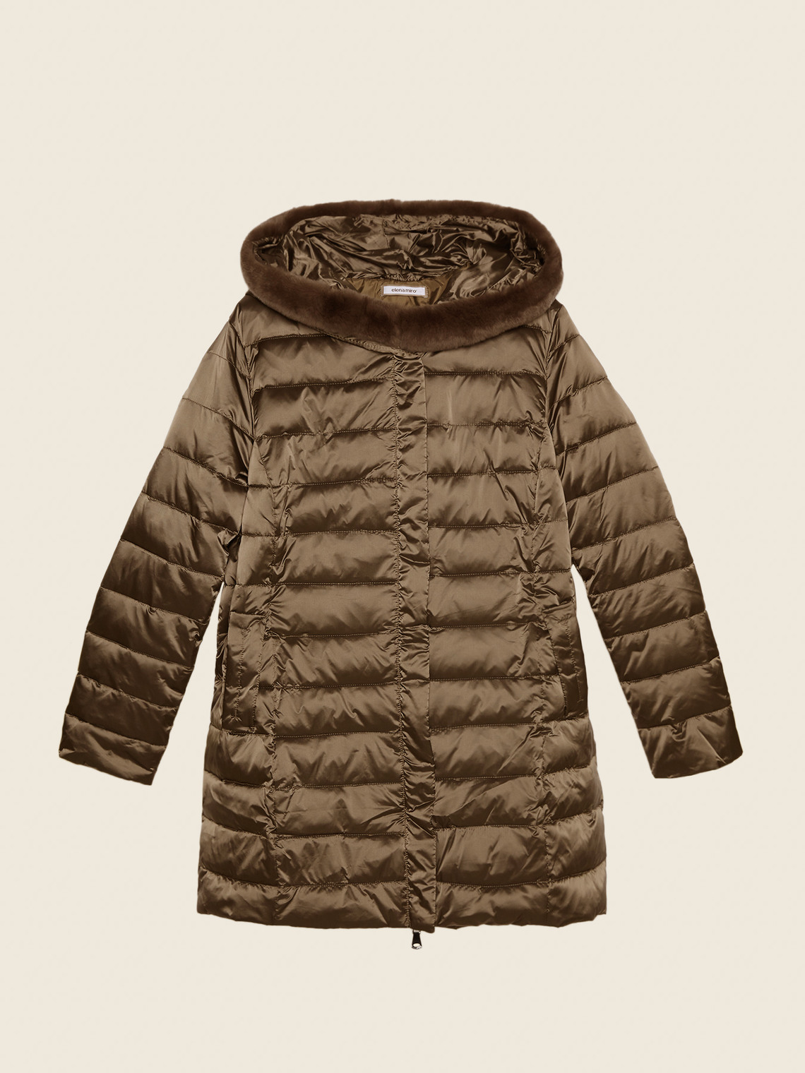 Elenamiro: Casaco acolchoado com capuz_9