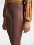 Pantaloni slim in tessuto spalmato image number 3