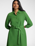 Robe chemise avec ceinture image number 2
