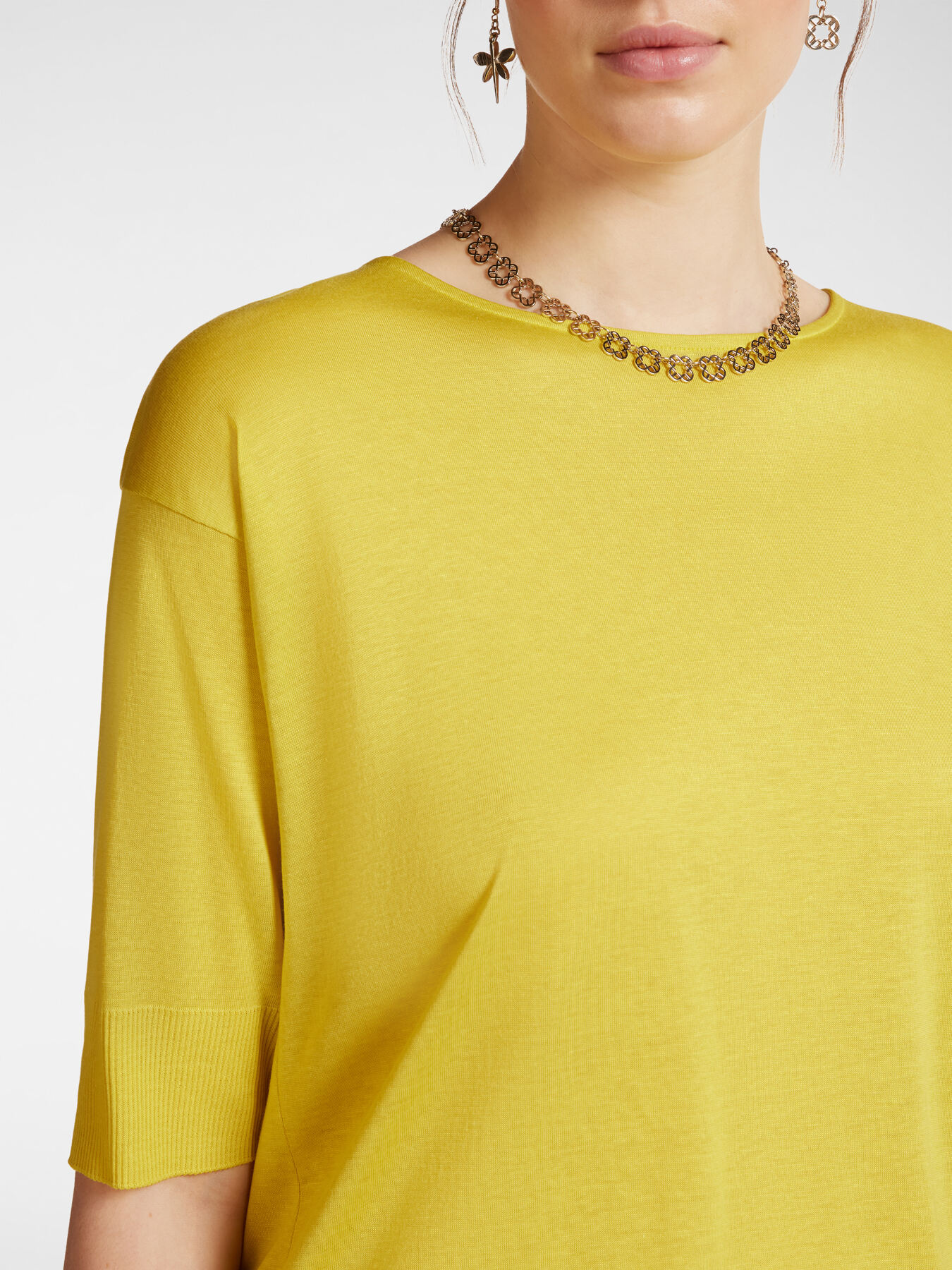 T-shirt en jersey tricot image number 3