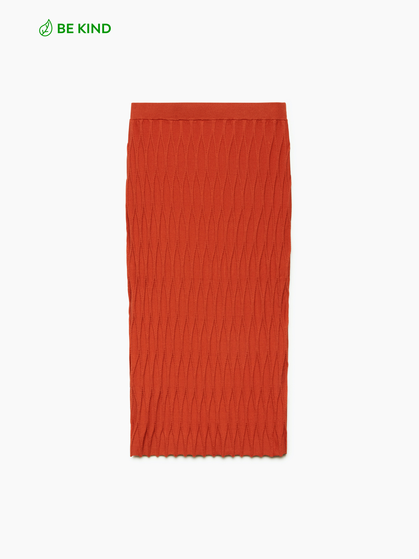 Falda en hilo de viscosa LENZING™ ECOVERO™ image number 4