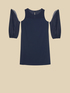 Flowing fabric dress image number 4