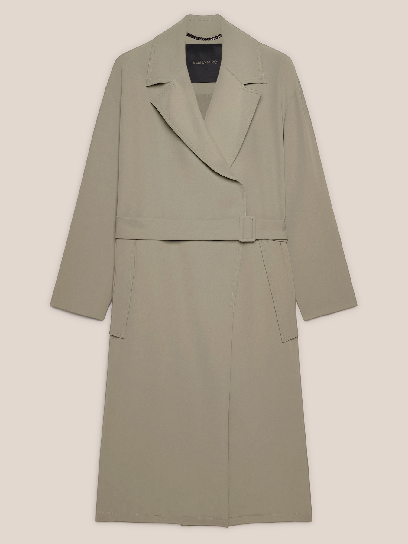 Trench en tissu fluide image number 4