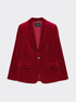 Blazer de terciopelo image number 5
