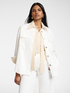 Chemise en gabardine avec poches image number 0