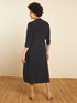 "SENSITIVE" FABRIC DRESS image number 1