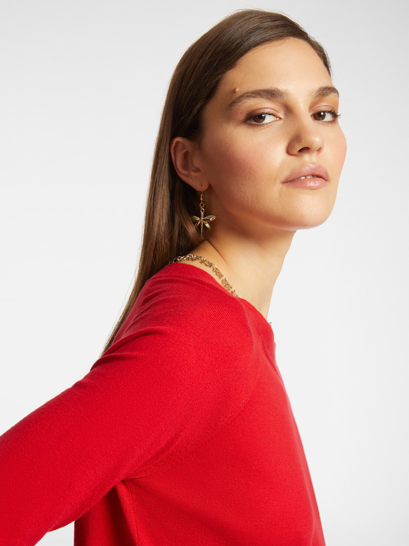 Suéter de cuello barco image number 3