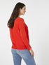 Viscose sweater with V-neck image number 1