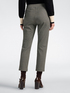 Pantalon slim jacquard court image number 1